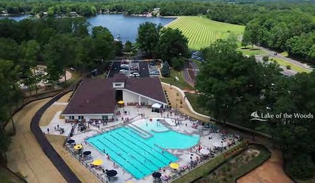 Pool + Lake View